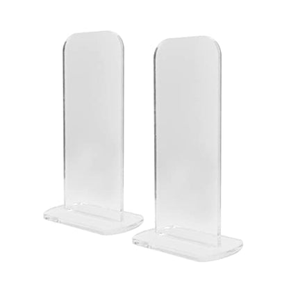 2 Pieces Boxing Glove Holder Display Stand Vertical Rack Baseball Glove Holder, Family Collection Signature Display Brochures Plates Artwork for Retail Stores Offices Bookstores (White)
