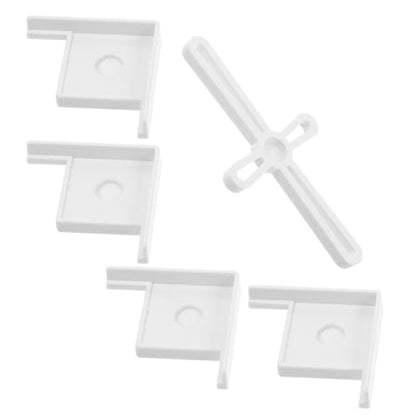 1set Fish Tank Bottom Base and Sturdy Corner Guards -collision Aquarium Corner Protector Multi-use Furniture Edge Cover Plastic Guard for Home Decor