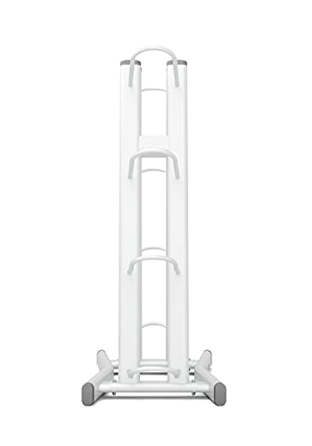ZIVA Performance 8-Tier Functional Accessories Storage Tree Rack - Steel Tubing, Non-Marking Feet Supports Eight Wall Balls, Medicine Balls, Power Core Sandbags (H:147cm, W:50.5cm, L:84.5cm, Wt:24kg)