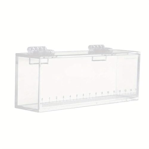 Fish Viewing Box Acrylic Outdoor Indoor Micro Landscape Fish Tanks Fishing Photo Tank Fish Breeding Tanks Photo Box with Scale(XL) - size: XL