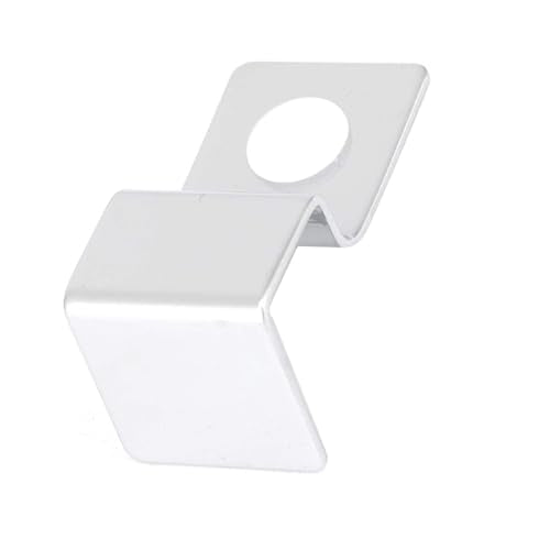 Aquarium Lid Clips for 5mm Glass, Stainless Steel Fish Tank Cover Clips with Silicone Pads, Secure Glass Cover Holder Support Bracket for Aquarium