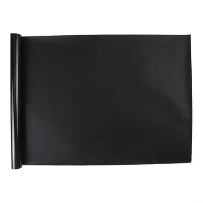 Black Aquarium Background Static Cling Fish Tank Backdrop, PVC Waterproof Wallpaper for Enhancing Aquatic Aesthetics and Hiding Wires(40 * 200cm) - size: 40*200cm