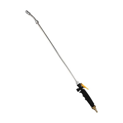for Stainless Steel Spray Bar for Replacement with 3/8"" Brass Barb, Adjustable Nozzle Watering Wand Garden Hose Backpack Sprayer, Includes Clamps and Tape