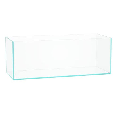 150P 118.4 Gallon Rimless Low Iron Aquarium Tank, W59.1×D23.6×H21.7 in(150x60x55cm); 15 mm Thickness with Nano Foam Leveling Mat Included - size: 118.4Gal W59.1×D23.6×H21.7 in(150x60x55cm)