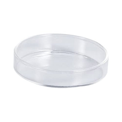 BESPORTBLE Shrimp Food Round Dishes Glass Feeder Bowl Fish Tank Feeder Multi-Purpose Ornamental Supplies