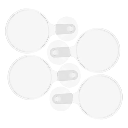 4pcs Acrylic Lens Cup for Fish Tank Observation for Betta Fish -Landscapes and Creatures