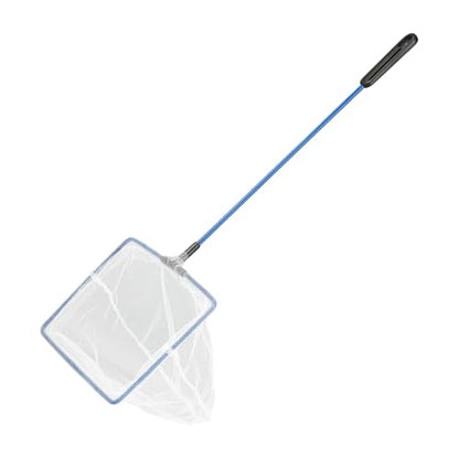 AQUANEAT Aquarium Fish Net, Small Fish Tank Cleaning Net, Food Wastes Skimmer for Small Ponds and Pools - size: 6 inch