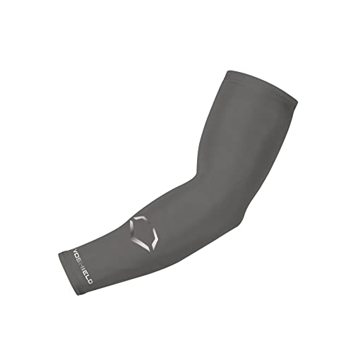 EvoShield unisex-adult CompressionCompression Arm Sleeve - color: Charcoal, size: Small-Medium