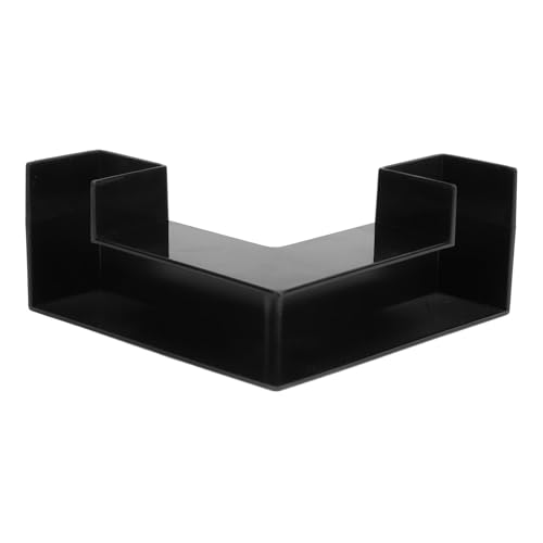 12.5x12.5x5.5cm Shrimp Cave Aquarium Tunnel Corner Decorations, 2 Openings Hideaway Decor Fish Tank Ornament Accessories for Shrimp Fish