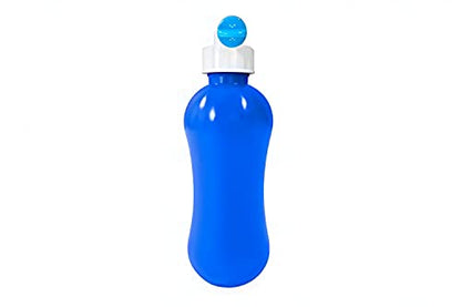 Mini : The Essential Personal Hygiene and Postpartum Cleaning Spray - Portable Peri Bottle for Women on the Go, Angled Retractable Nozzle, Discrete Bag, Compact 12.5 oz 380 ml Blue