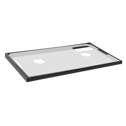 Tank Lid Cover Tank Lid with Frame Anti Jumping Simple Installation Sturdy Acrylic Aquarium Top Cover with Feeding Holes, for 40, 40cmx22.5cmx1.2cm