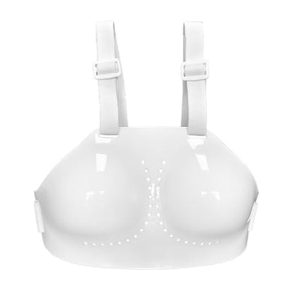 Womens Fencing Sports Chest Guards, Breathable Breast Protectors for, Breastplate with Adjustable Strap Breastplate Guard Protections Guard - size: X-Small