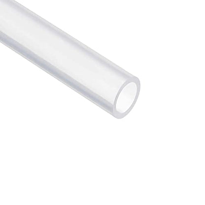 Silicone Tubing 11/32'(9mm) ID x 1/2'(12mm) OD 10ft(3m) Length Silicone Rubber Tube Air Hose for Gas Liquid Pump Transfer Clear - size: 1/2' x 11/32' x 10ft