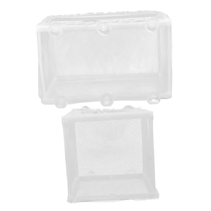 ORFOFE 2pcs Fish Breeding Net Mesh Hatchery Fishing Net for Aquarium Fish Separation for Tanks Non- and Practical Design