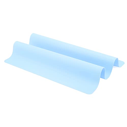 Dioche Versatile Silicone Craft Mat - Heat, NonSlip, Washable Silicone Sheet for DIY Projects, Resin Crafts, and Kitchen Use in Vibrant Pink - Large, Flexible Silicon Mat (Blue) - color: Blue