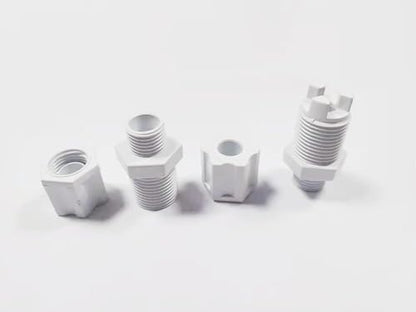 Replacement CL220 CLX220EA Chlorinator Check Valve Compression Nut Inlet Fitting Kit Fits Feeder 1/4" Replace Nut