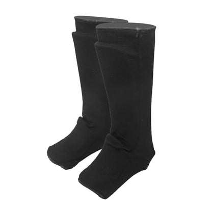 Kickboxing Shin Guards Leg Calf Protection Sports Equipment Shin Instep Pads for Kickboxing, Karate, Boxing, Taekwondo, Muay - size: Large