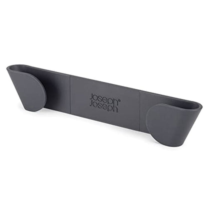 Joseph Joseph Cupboard Store - Set of 4 Pot and Pan Lid Holders Self Adhesive Wall Mount Storage Organizer, Suitable for Lids Up to 9 in , 3M VHB Tape Included, Gray