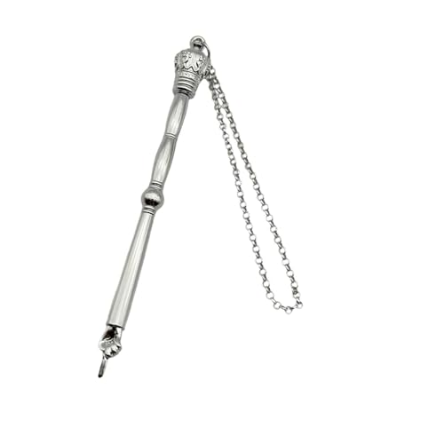 Yad Torah Pointer Bible Pointer Home Decor Zinc Alloy Bible Reading Tool Hand Pointer for Adults Jewish Bar Mitzvah Fireplace, Silver Crown Head - color: Silver Crown Head