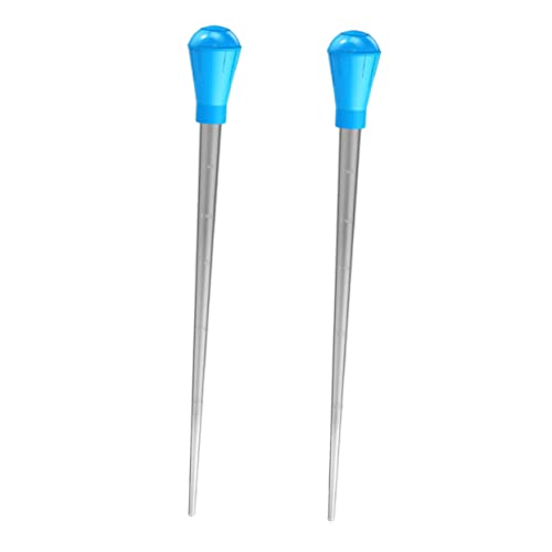 2Pcs Squeeze Transfer Pipette with Measurements Food-Grade Plastic Dropper for Liquor Infusion Baking and Kitchen Use Versatile Liquid Food Dropper for Aquariums and More