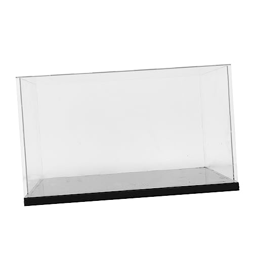 VICASKY Acrylic Boxing Gloves Display Box Stands for Display Storage Case for Figurine Rack