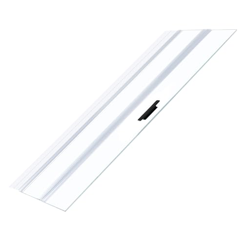 35.84×17.01×0.16 in Clear Tempered Glass Canopy | Aquarium Lid Glass Canopy Aquarium Fish Tank Hoods, Fits Aqueon 30/40gal Breeder(1pcs-35.84 x 17.01 x 0.16in) - size: 1pcs-35.84 x 17.01 x 0.16in