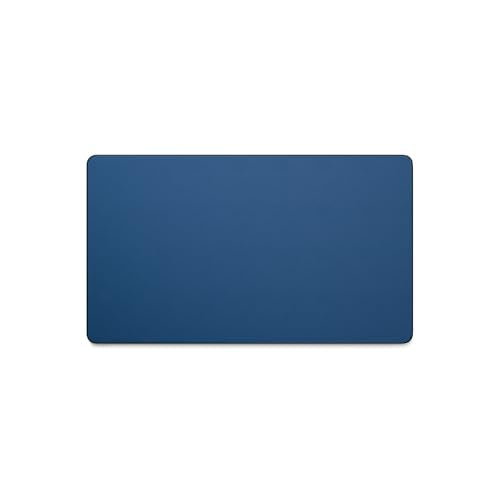 Jotsome Leather Desk Pad Mat, 24" x 14", Midnight Blue | Non-Slip Desk Blotter Pad - Desk Protector for Office, Home, Laptop and Desktop - color: Midnight Blue, size: 24" x 14"