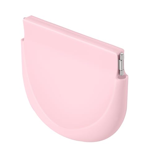 Annhua Silicone Night Guard Case Retainer Holder Case, Cute Aligner Case Light Pink Retainer Case with Vent Holes, Slim Mouth Guard Case Partial Denture Case - color: Light Pink
