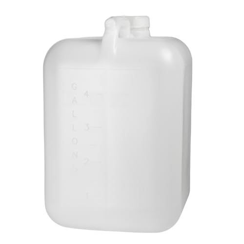 FastRack 5 Gallon Hedpak with Cap | BPA-free, Food-Grade, and Leak-Proof | White Water Container | Ideal for brewing, fermentation, or storage - size: 640 Ounces