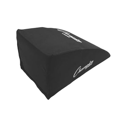 Champion Sports Cushioned Catcher's Knee Support – Ergonomic Design for Players 5'8" and Over – Black - size: 5'8" and Above