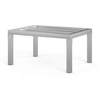 18 in X 24 in. Aquarium Stand | Industrial Style Aluminum Fish Tank Base with Open Frame Design - size: 18 W x 24 L x 12 H