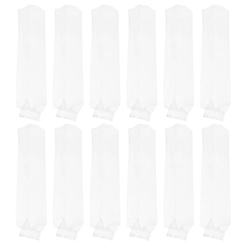 Veemoon 50pcs Plastic Fish Transport Bags 6x34cm Thickened Leak-proof Shipping Pouches for Live Fish Transport and Storage