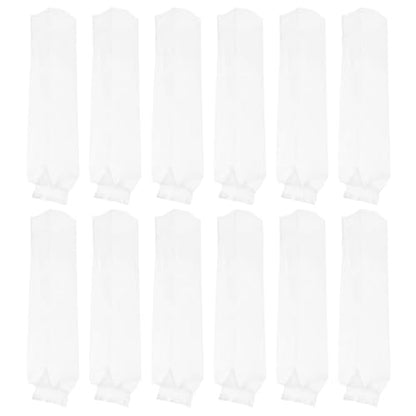Veemoon 50pcs Plastic Fish Transport Bags 6x34cm Thickened Leak-proof Shipping Pouches for Live Fish Transport and Storage