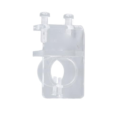 Aquarium Hose Fixing Clip, Clear Thickened Acrylic Fish Tank Water Pipe Bracket, 25mm Size - Durable Transparent Material, Easy Installation, Fish Tank Hose Organizer
