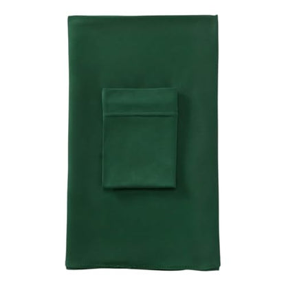 Cotton Modal Jersey Hijab with Matching Undercap, Women's Casual Style, 180cm × 70cm - color: Green