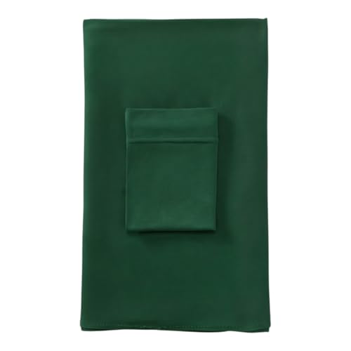 Cotton Modal Jersey Hijab with Matching Undercap, Women's Casual Style, 180cm × 70cm - color: Green