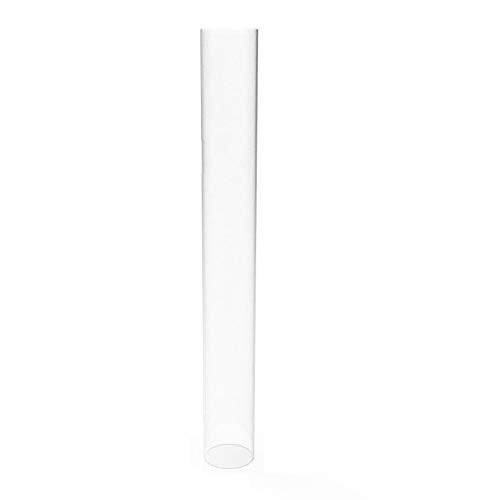 FixtureDisplays® Clear Acrylic Tube 3" (Nominal) Diameter (2.953" Exact Outside dim) x 24" Long, 5/64" (2mm) Wall Open Ended 15140-24"-4PK-NPF - size: 3" Dia X 24" 4PK