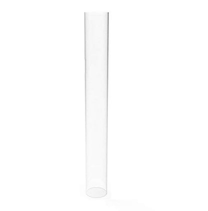 FixtureDisplays® Clear Acrylic Tube 3" (Nominal) Diameter (2.953" Exact Outside dim) x 24" Long, 5/64" (2mm) Wall Open Ended 15140-24"-4PK-NPF - size: 3" Dia X 24" 4PK