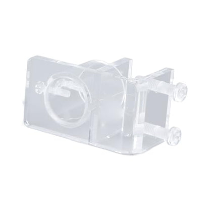 Aquarium Hose Fixing Clip, Clear Thickened Acrylic Fish Tank Water Pipe Bracket, 25mm Size - Durable Transparent Material, Easy Installation, Fish Tank Hose Organizer