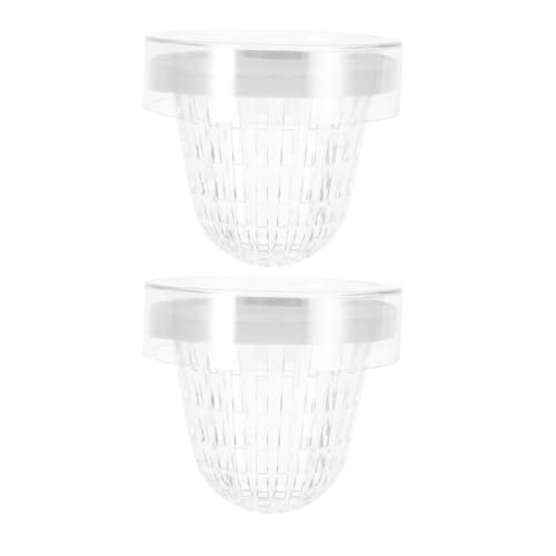 2pcs Fish Breeding Box Floating Hatchery Incubator for Guppies Efficient Isolation for Fry and Mother Fish Versatile Aquarium Setup