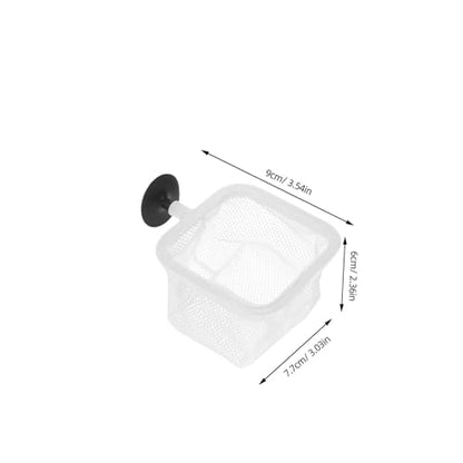 Toyvian 5pcs Fish Breeding Net with Cups Aquarium Divider Net for Fry Separation for Fish Tanks and Aquatic Breeding