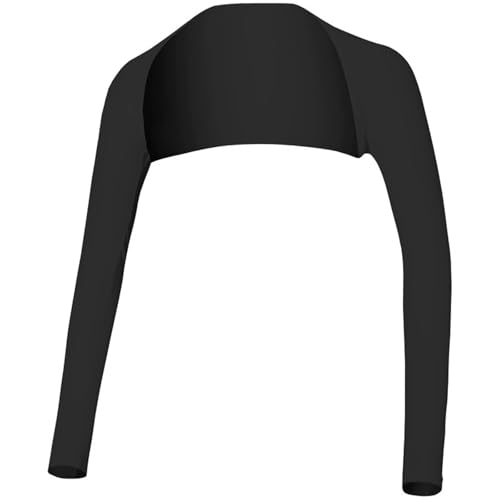 Women's Golf Cooling Shawl Sun Protection Outdoor Arm Sleeve - color: Black, size: Small-Medium