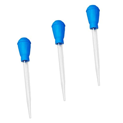TOYANDONA 3Pcs Aquarium Clean Pipettes Feces for Fish Tanks Efficient Fluid Extraction Tool for Fish for Freshwater Aquariums
