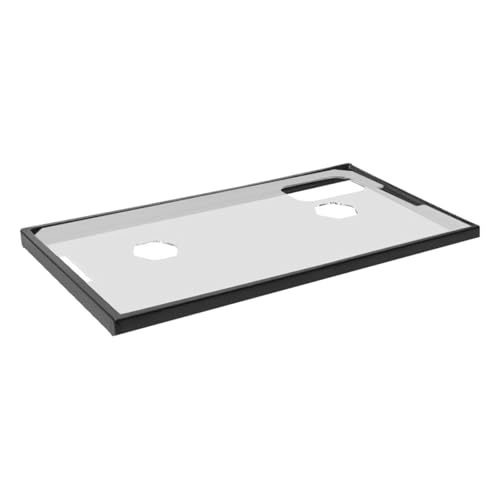 Aquarium Tank Lid Cover with Frame Clear Anti Jump for 43cm Tank (17 inch), 43cmx25.5cmx1.2cm- for 50 50cmx28cmx1.2cm - color: For 50 50cmx28cmx1.