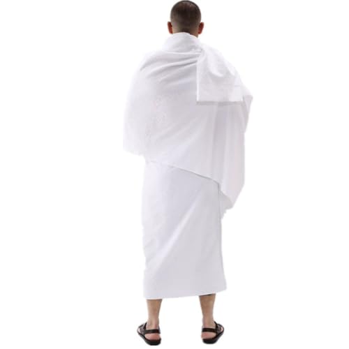 Ahram Ihram Ehram for Hajj and Umrah Islamic Ihram Clothing for Men Umrah White Hajj Gifts