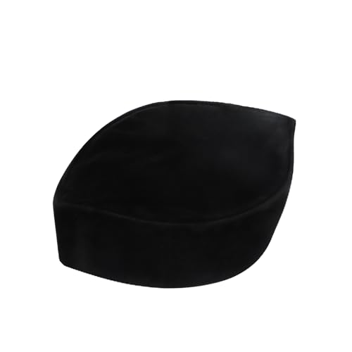 African Malay Kufi Hats for Men Muslim Velvet Skull Cap Foldable Prayer Hat Islamic Taqiyah Beanie for Ramadan Eid