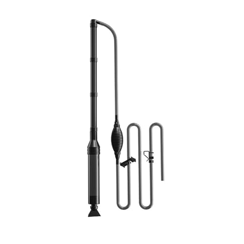 Fish Tank Cleaner with Thickened Airbag, Hand Siphon Hose, Vacuum Water Changer Sand, for Fish Tank Cleaning Gravel & Sand