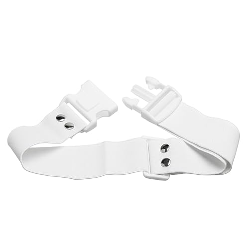 Modefa Ihram Belt - Elastic Unsewn Adjustable Waist Ihram Belt for Men - Hajj Essentials for Men - White