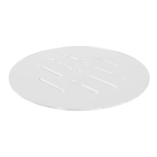 Hidyliu Round Aquarium Fish Tank Lid Durable Anti Jump Cover for Reptiles Shrimps 2PCS 7.5 Inch