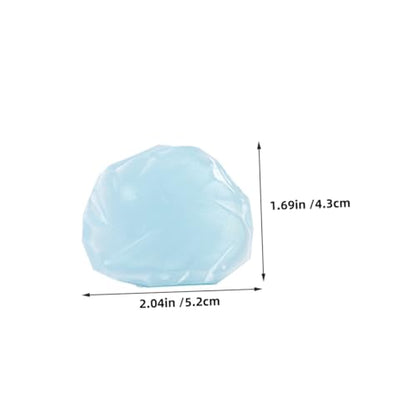 Wakauto 8pcs Model Realistic Iceberg Fish Tank Decor Miniature Glacier Ornaments for Aquarium Landscape Underwater Scene DIY Craft Christmas Home Office Decoration